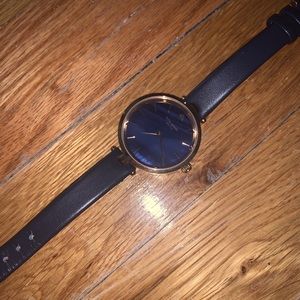 Kate Spade New York Navy Blue Rosegold Watch